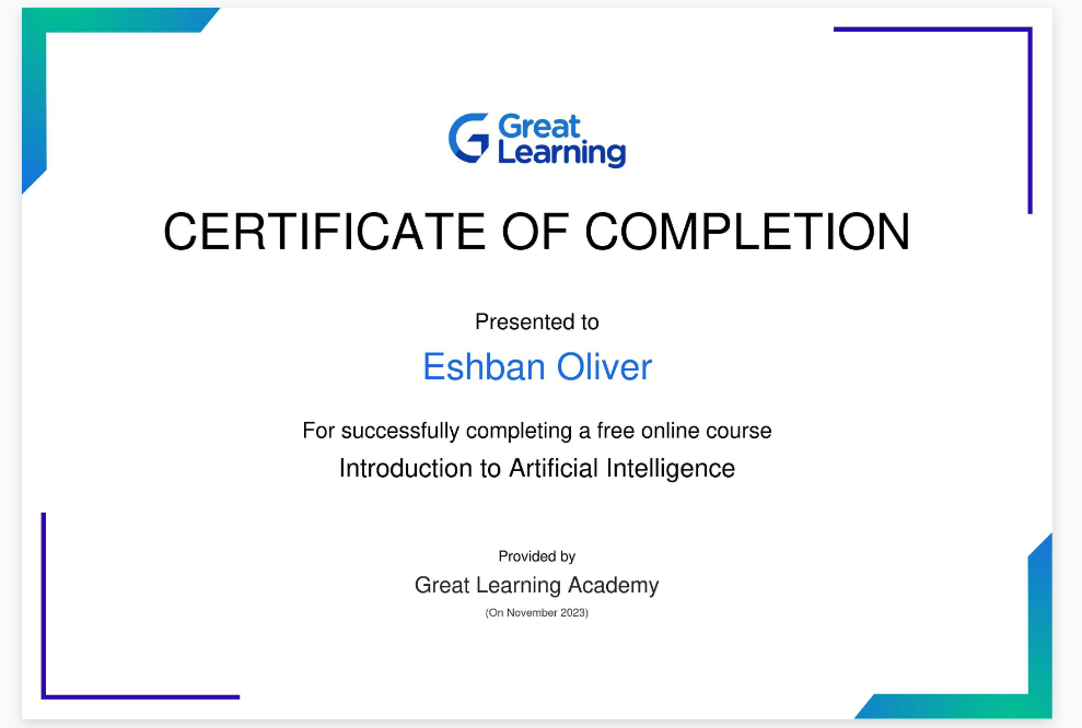 Introduction to Artificial Intelligence