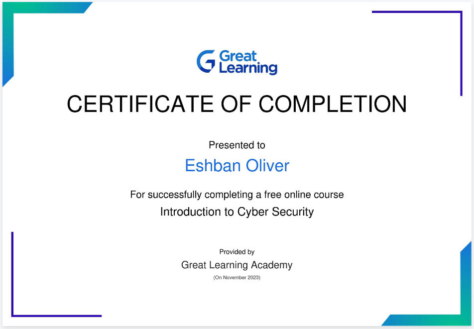 Introduction to Cyber Security
