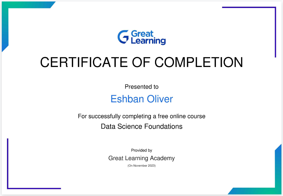 Data Science Foundations