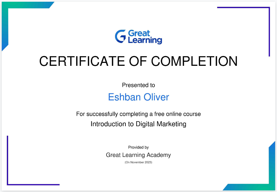 Introduction to Digital Marketing