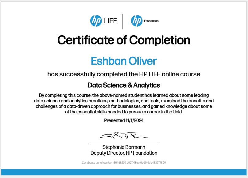 Data Science & Analytics